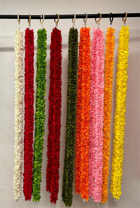 Decorative high quality Jasmine fabric hangings for Diwali Navratri Fe ...