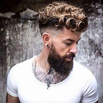 Image result for Curly Hair Undercut