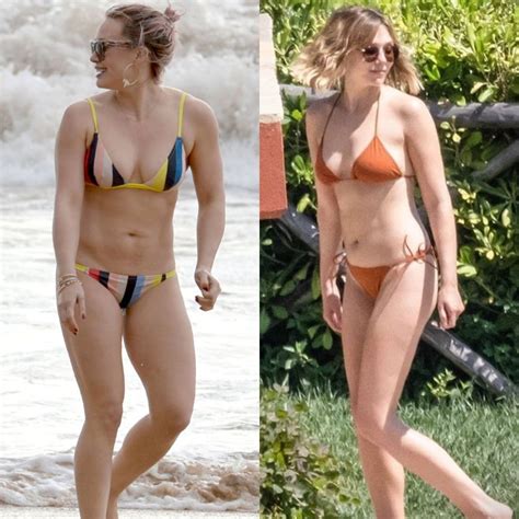 Bikini Body : Hilary Duff vs Elizabeth Olsen : r/CelebBattles