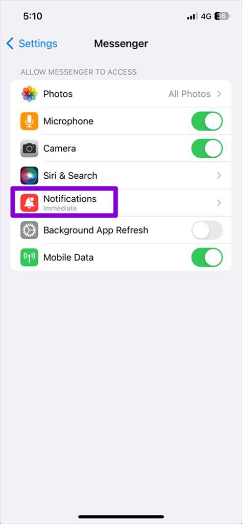 Image result for Facebook Messenger iPhone Notification