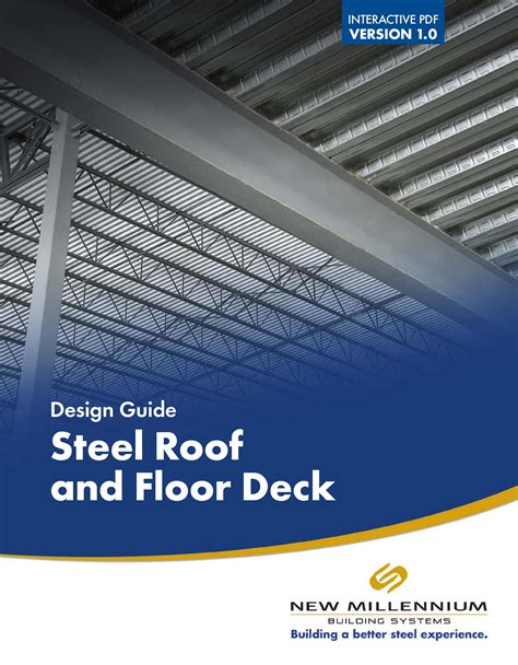 New Millennium Building Systems, Catalogs, Design Guide Steel Roof and ...