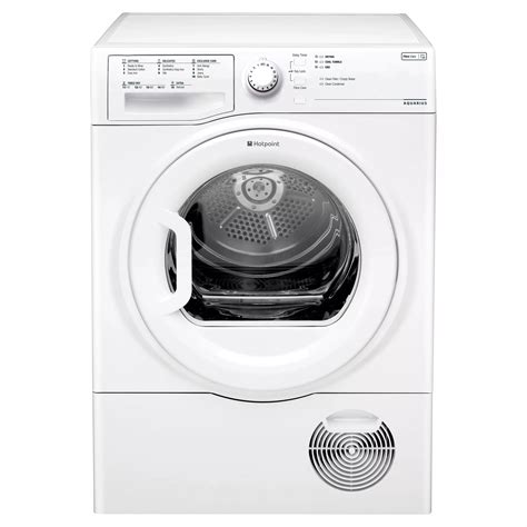 Hotpoint TCFS83BGP Condenser Tumble Dryer, 8kg Load, B Energy Rating, White