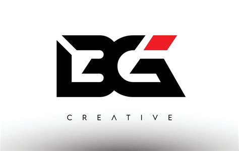 BG Logo monogram modern design template 3026213 Vector Art at Vecteezy