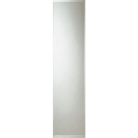 Erias Home Designs 16 In. W. X 60 In. H. Frameless Beveled Edge Door ...