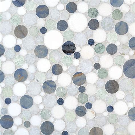 Penny Tile Bella Rounds Mosaic: Experts Top Choice for Shower Floors ...