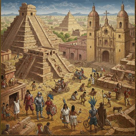 The Transformation of the Aztec Empire After the Spanish Conquest