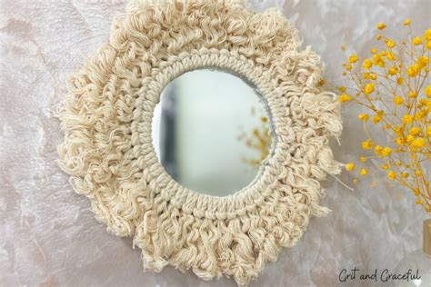 Image result for DIY Macrame Mirror Tutorial