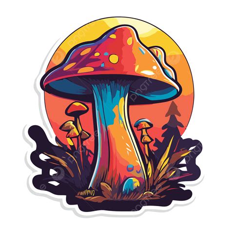 Simple Psychedelic Mushroom Drawings