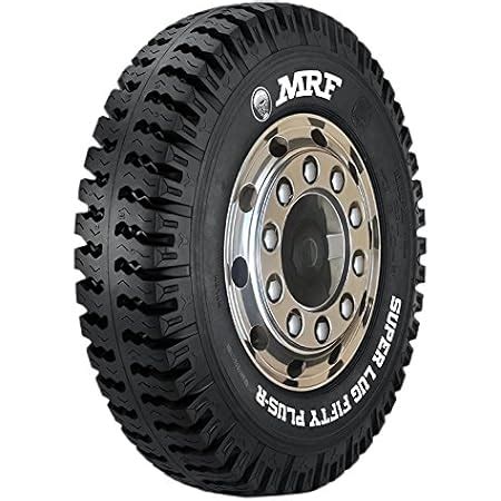 MRF 7.50-16 SUPER LUG FIFTY PLUS-R N16-16 PR (Tyre + Tube + Flap), Rear ...