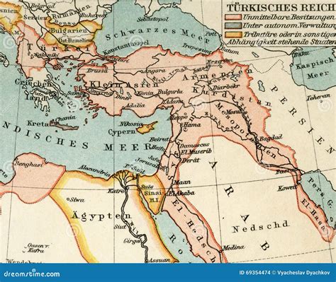 Ottoman Empire Map 1900