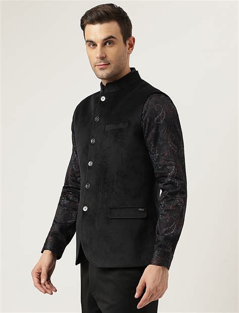 Buy Premium Velvet Slim Fit Waistcoat at Marks & Spencer