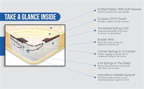 peps Restonic Carouse 6 inch Euro Top Queen Size Poketed Spring ...