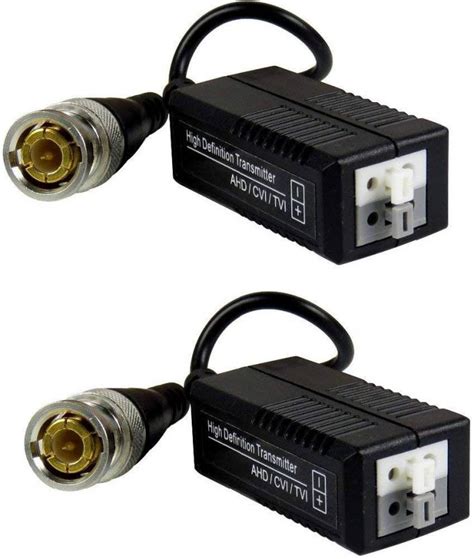 COMMSOL TRANSCEIVER Single Channel CCTV Camera Video Balun TRANSCEIVER ...