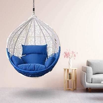 Ladybug Single Seater Swing Chair Without Stand with Cushion for Adult ...