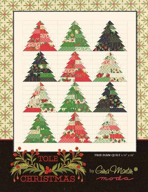 christmas tree quilt pattern moda