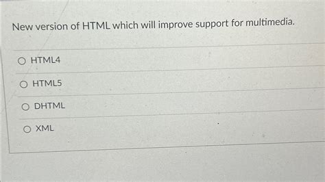 Image result for HTML Version New Update