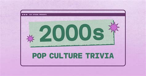 2000S POP CULTURE TRIVIA, 275 Patriot Place , Foxborough, MA, United ...