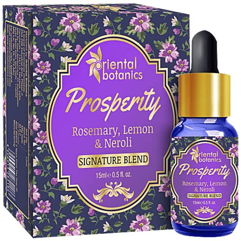 Buy Oriental Botanics Prosperity Aromatherapy Diffuser Oil - Rosemary ...