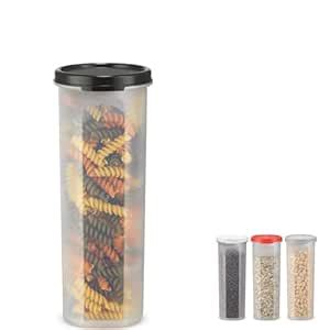 SIGNORA WARE Spaghetti Storage Container with Lid – 30oz 8-inch Tall ...