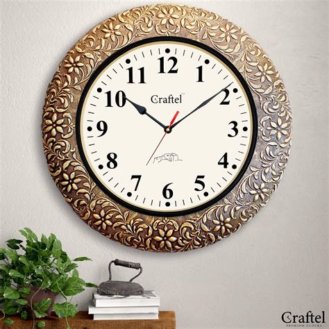 Buy Art & Craft Valley Timeless Elegance in a Large 24-Inch Metal Wall ...