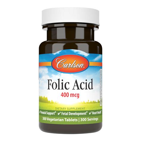 Folic Acid 400 Mcg