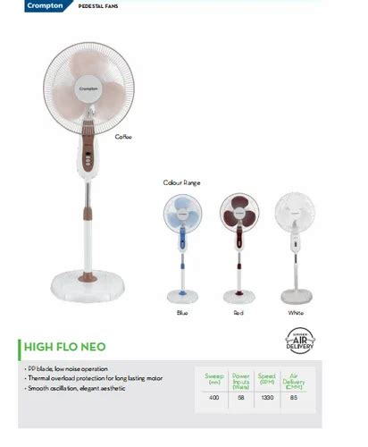 Crompton Pedestal Fan - Crompton Pedastal Fan Trader - Wholesaler ...