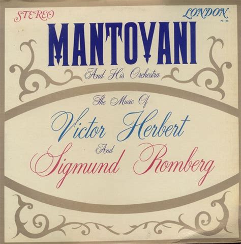 Mantovani And His Orchestra - The Music Of Victor Herbert And Sigmund ...
