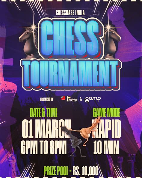 Play a completely free Online Chess tournament with Rs. 10,000 in ...