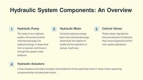 Image result for Hydraulic System Components