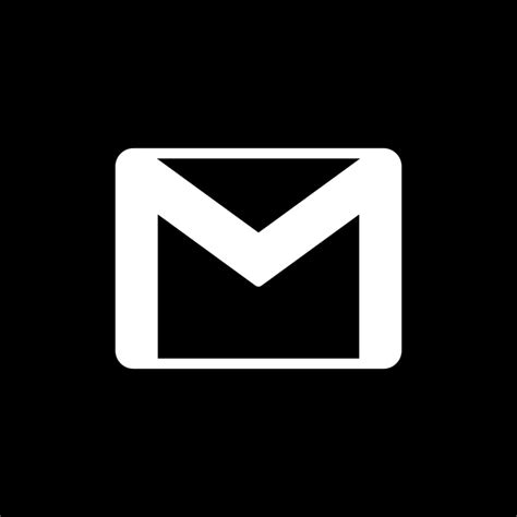 Gmail black icon | Black app, Iphone photo app, Iphone icon