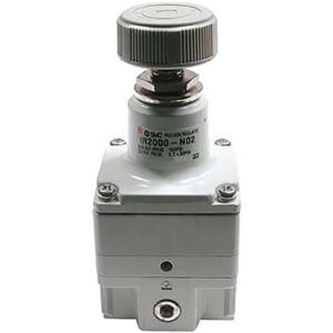 IR1020-01 SMC | SMC Rc 1/8 Pneumatic Regulator - 0.01MPa to 0.8MPa, 1 ...