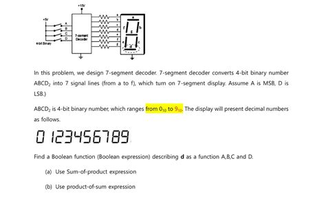 Image result for 7-Segment Binary Decoder