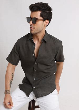 Buy 100% Pure Linen Shirts For Men| Banana Club