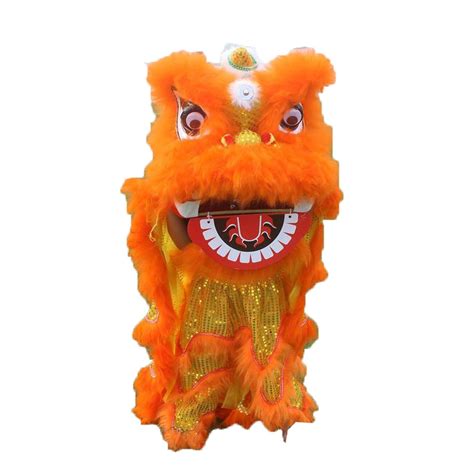 14 Inch Lion Dance Mascot Costume Chinese PLbSe