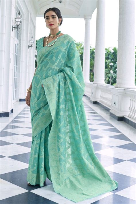 Shop Royal Blue Sarees online at Karagiri for timeless elegance.
