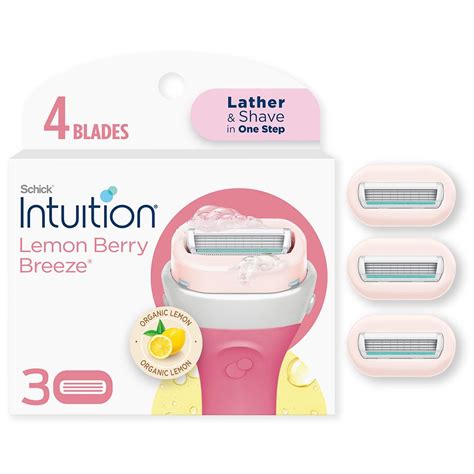 Schick Intuition Razor Refills Lemon Berry Breeze | Walgreens