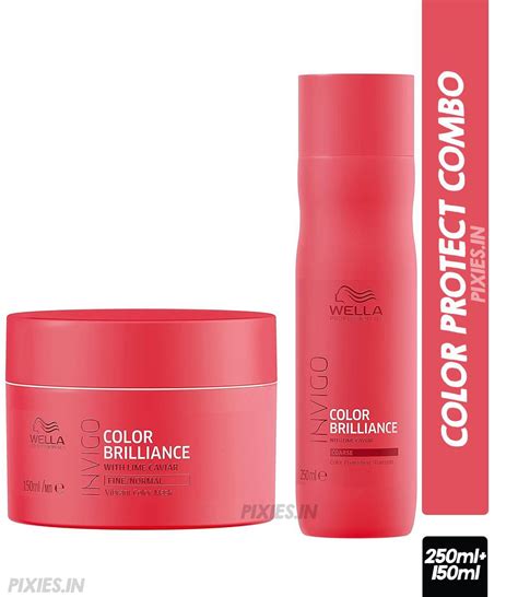 Buy Wella Professionals INVIGO Color Brilliance Combo (Mask - 150ml ...