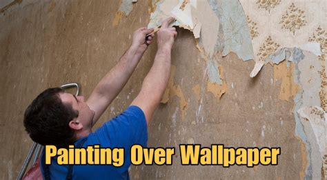 Painting Over Wallpaper