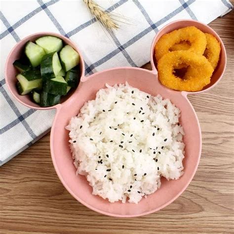 Mickey Mouse Shape Plates for Kids, BPA Free, & Unbreakable Children’s ...