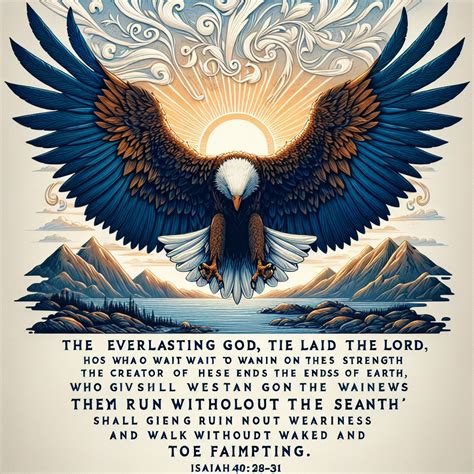 Isaiah 40:28-31 Artwork | Bible Art