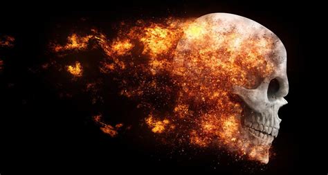 Image result for Exploding Skull