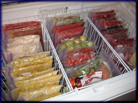 Freezer stocked with Iceland meals and bulk items