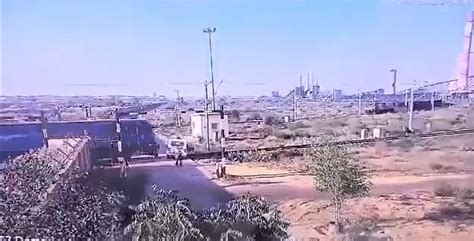 Video: Freight Train Collides With CISF Vehicle Near Suratgarh Power ...