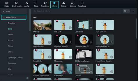 Image result for Filmora9 Effects