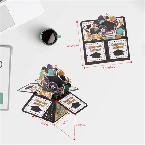 Image result for 3D Graduation Card