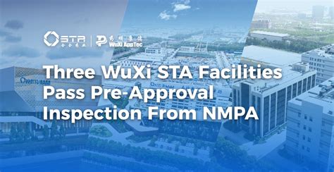 Three WuXi STA Facilities Pass Pre-Approval Inspection From... | CPHI ...