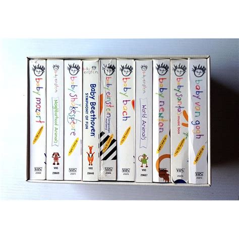 Buy Baby Einstein- entire video collection 10 VHS tapes in all (Baby ...