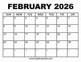 February 2026 Calendar Printable - Free Printable Templates