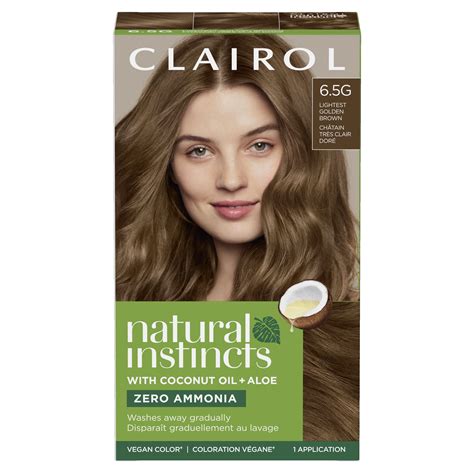 Clairol Natural Instincts Demi-Permanent Hair Color Creme, 6.5G ...