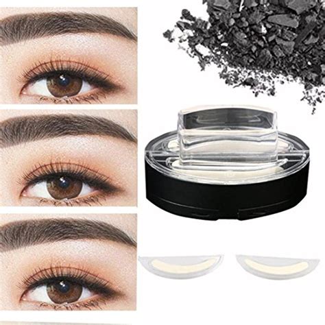 Eyebrow Powder,SMTSMT Perfect Enhancer Straight United Eyebrow (Gray ...